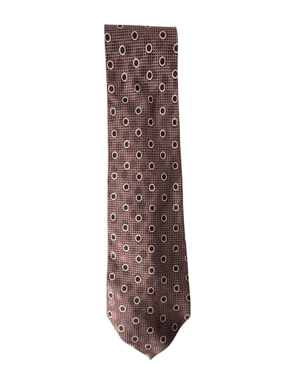 BILL ROBINSON Vintage Authentic Wide Style Silk Necktie Made In Italy NWOT